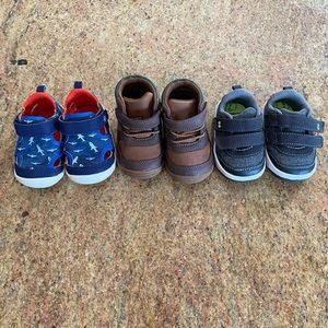 Stride Rite boys shoes size 3M! Price for all 3!